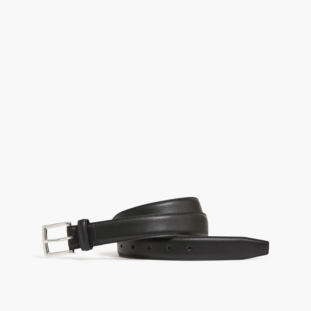 NWOT J Crew Factory Classic Dress Belt Black Size 32